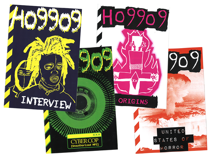 ho99o9 (horror) band fanzine collection